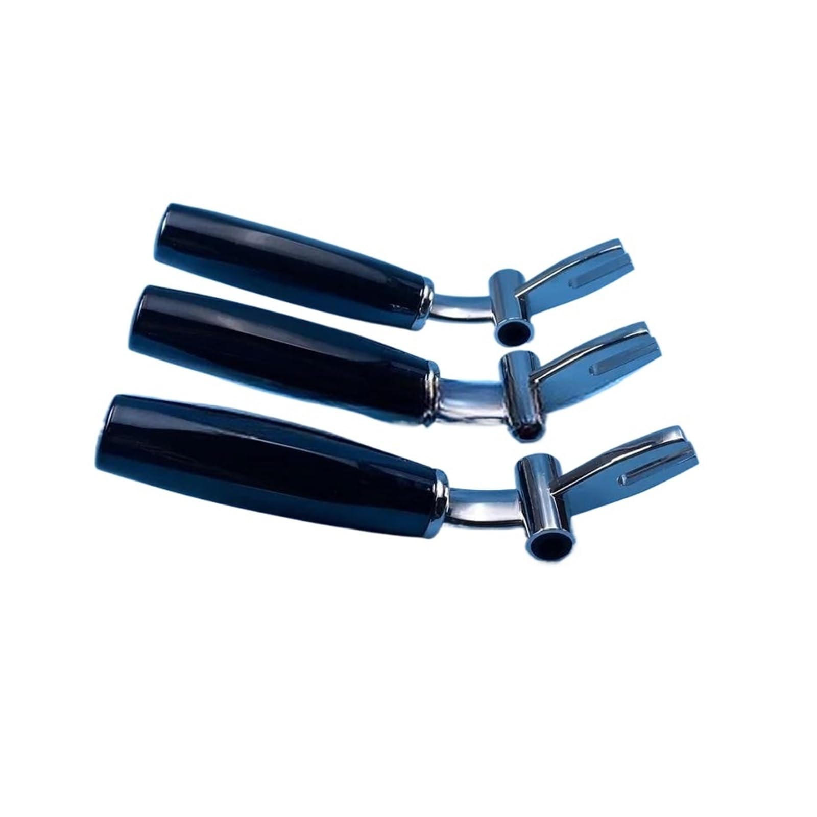 3 Leve Con Impugnatura In Metallo, Impugnature Blu Intenso, Compatibile Con MK, Compatibile Con ZM, Accessori For Gelatiere, Parti Di Elettrodomestici