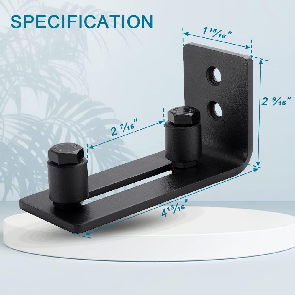 Crazy Deals FREDBECK Sliding Barn Door Floor Guide,Wall Mount Powder Coated Adjustable Barn Door Bottom Guide, Black, Super Smoothly and Quietly, Easy to Install,Flush to Floor Get Cheap Price FREDBECK Sliding Barn Door Floor Guide,Wall Mount Powder Coated Adjustable Barn Door Bottom Guide, Black, Super Smoothly and Quietly, Easy to Install,Flush to Floor