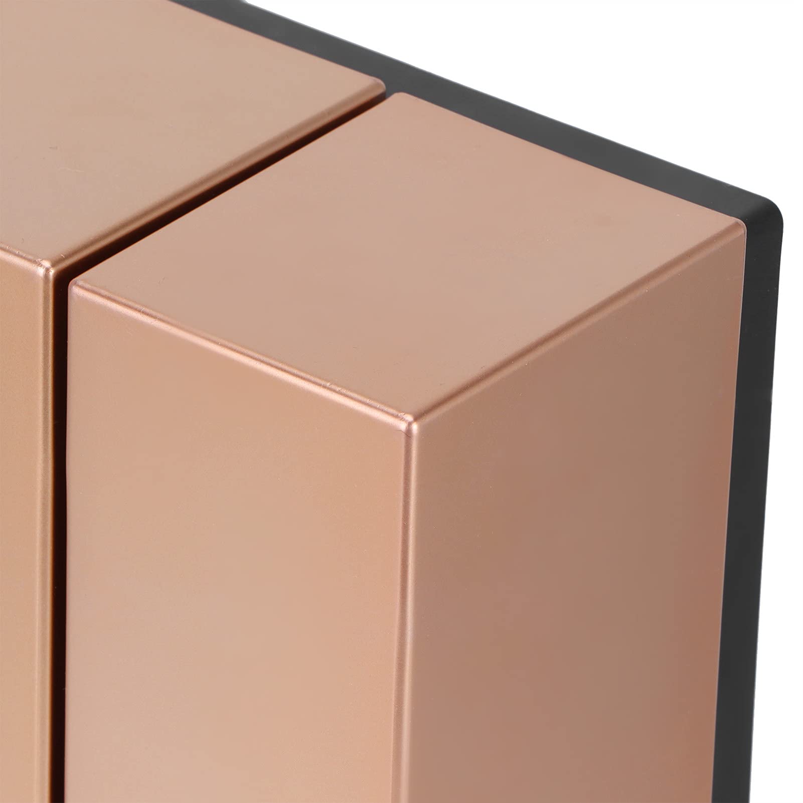Dispenser di sapone da parete, 420 ml, 3 pezzi, contenitore per shampoo e gel doccia, dispenser di liquido per lavaggio a mano, per bagno e cucina (oro rosa)