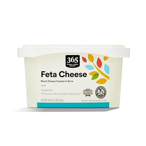 365 by Whole Foods Market - Queso feta en bloque envasado en salmuera, 16 onzas