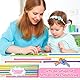Yooyan 6 Stück Sensorische Fidget Sticks, Fidget Toys Stretch Spielzeug Set, Sensorische Fidget Spielzeuge, für Kinder Bunt Strukturierter Fidget-Twist-Entspannungsstab, Beruhigend Bei Stress Angst
