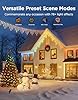 Govee Icicle Lights, Smart RGBIC Christmas Lights for Outside, 33ft with 400 LEDs Icicle Light Outdoor, IP67 Waterproof, Music Sync, Voice Control, 78+ Scene Modes for Christmas Decor #1