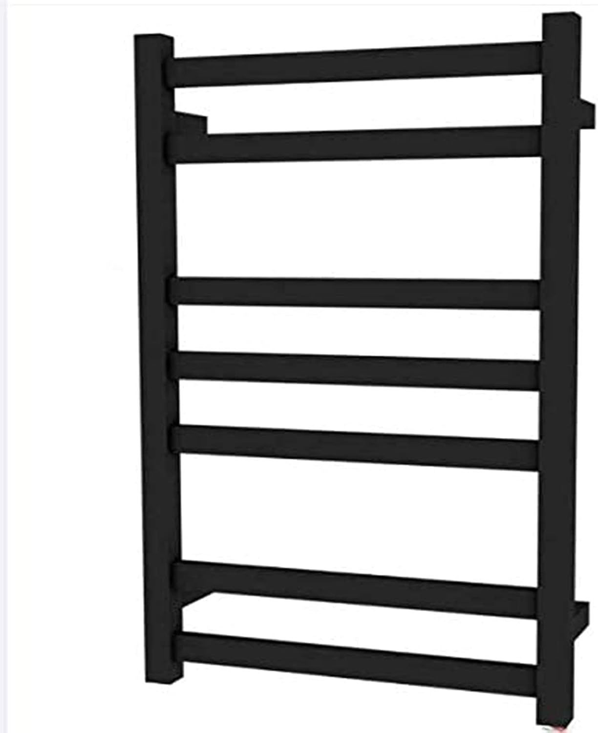 304 Stainless Steel Electric Heating Towel Rack with 7 Bars for Bathroom Towel Warmer Wall Mounted Drying Rack