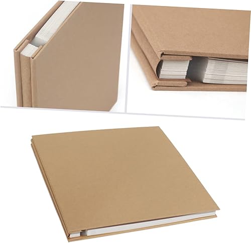 Miniatura 4 de DECHOUS Álbum de fotos autoadhesivo para álbumes de visitas, álbum de fotos en blanco, álbum de fotos de papel Kraft, álbumes de fotos, álbumes de