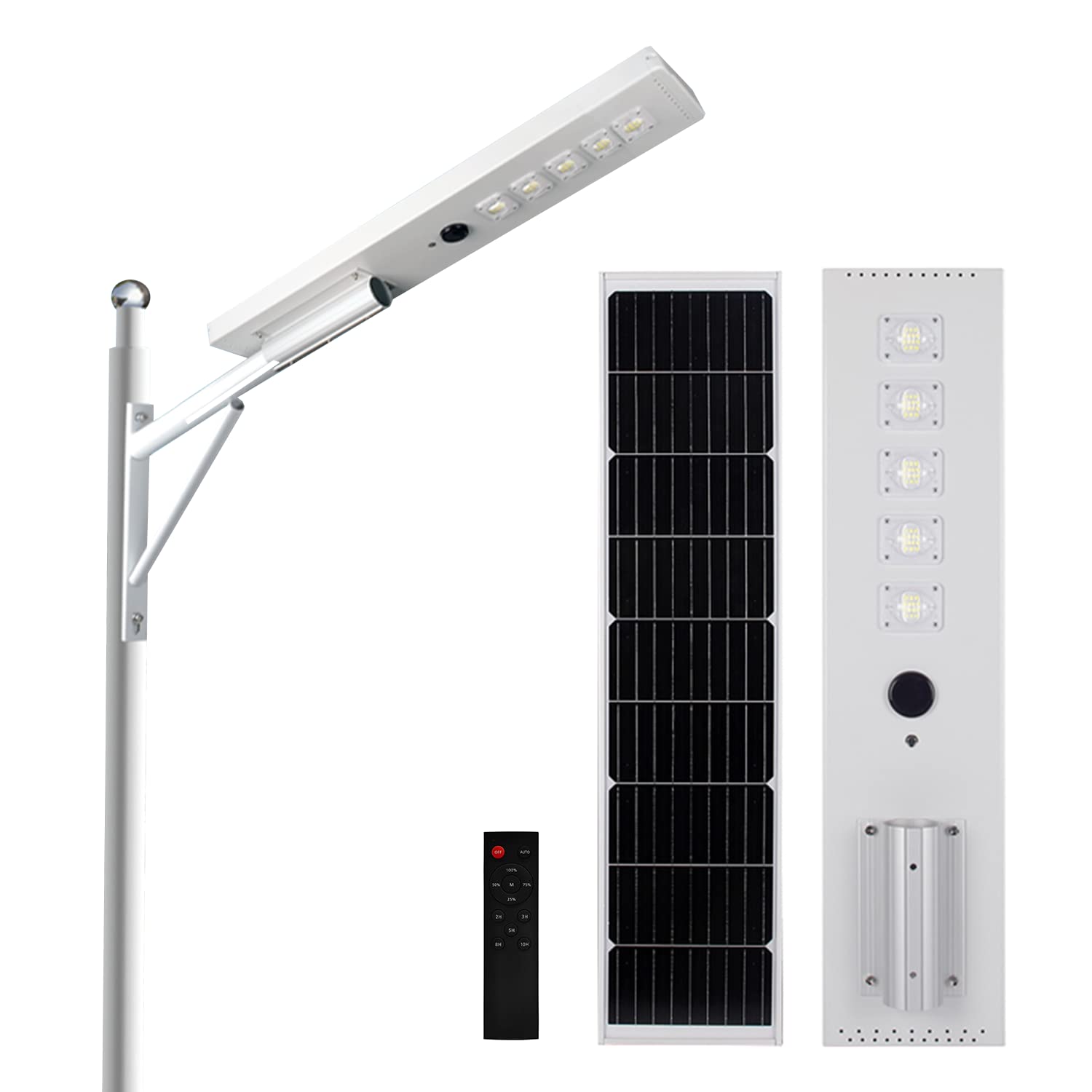 hardoll 100W All in One Solar Street Light LED Outdoor Waterproof Lamp for Home Garden with Aluminium Body(Warm & Cool White) (B0C3R8W6N2) Amazon Price History, Amazon Price Tracker