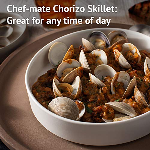 Chef-mate Chorizo Breakfast Sausage Skillet, Great for Camping Meals, 6 lb 11 oz (#10 Can Bulk)