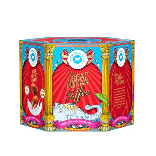 Image of Parsi Dairy Farm The Great Indian Toffee | 100% Pure Milk-Based Rich Chewy Sweet | Over 100 Years of Delight | No Preservatives | Premium Gift Pack - 300gms