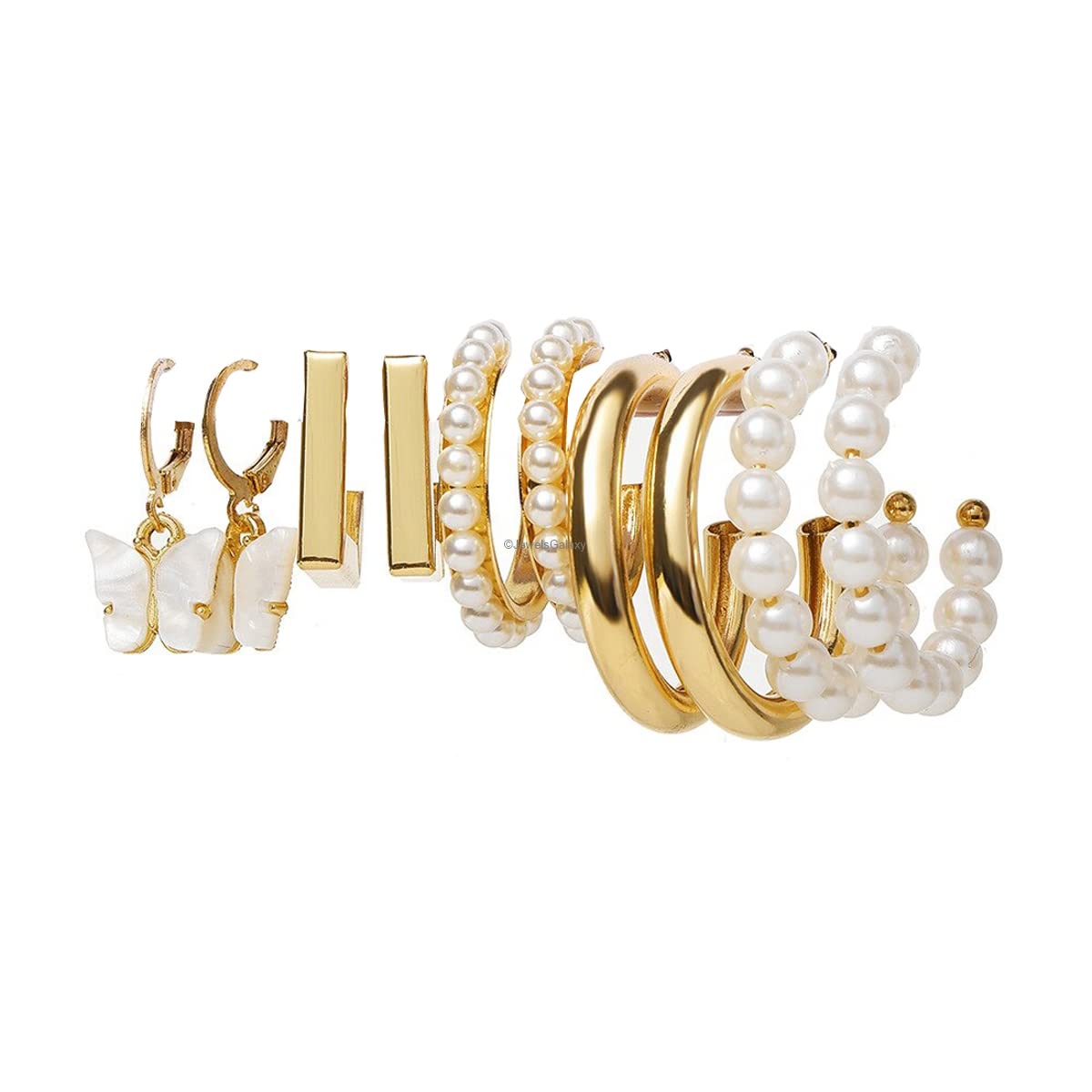 See full amazon price history chart for Jewels Galaxy Jewellery For Women Gold Plated Contemporary Drop and Hoop Earrings Set of 5 (JG-PC-ERGJ-8717) Jewels Galaxy Jewellery For Women Gold Plated Contemporary Drop and Hoop Earrings Set of 5 (JG-PC-ERGJ-8717) (B0BLSV5MTQ) Amazon Price History, Amazon Price Tracker
