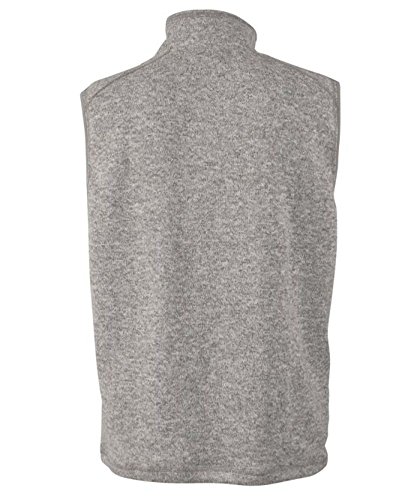Charles River Apparel Men's Pacific Heathered Sweater Fleece Vest3