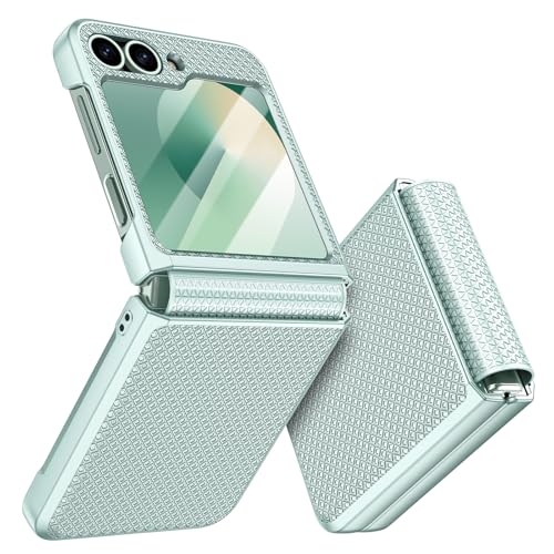 Coque Samsung Z Flip 6 protection charnière Doeshine housse antichoc rigide menthe