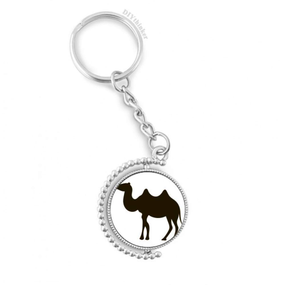 Llavero giratorio de camello negro con anillo Pilgrim ideal para regalar 4