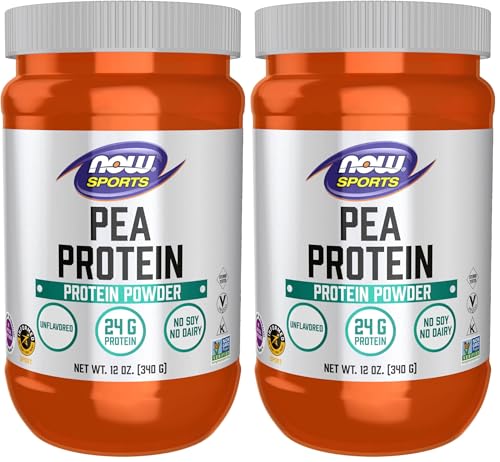NOW Pea Protein 24g 12-Ounce Pack