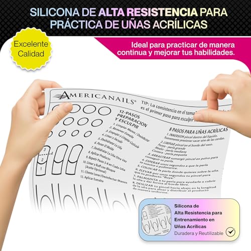 Kit de Uñas Acrílicas Americanails con Mini Mat de Entrenamiento miniatura 5
