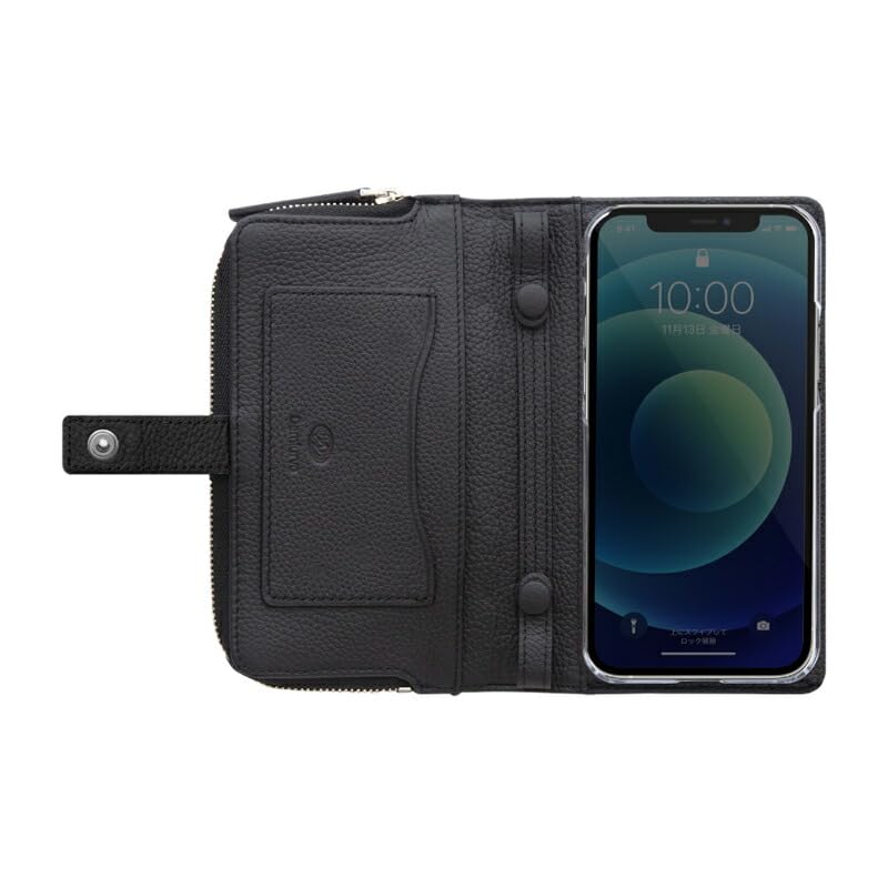 DEMIU ミュウ　レミーポシェiPhone15ラウンドファスナー財布型ケース DEMIU ミュウ レミーポシェiPhone15ラウンドファスナー財布型ケース