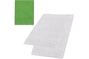 3D Textured Impressions Background Embossing Folder: Unleash Your Decorative Flair