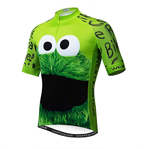 Mens Cycling Jersey Shirt,2020 Short Sleeve Bike Jersey Riding Tops Outdoor MTB Cycling