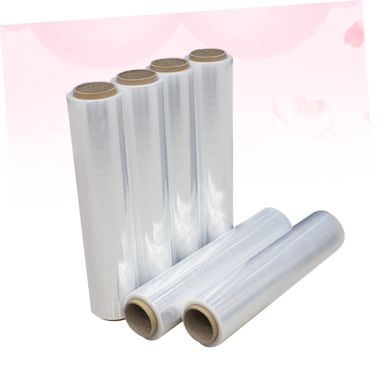 DOITOOL Film Trasparente Estensibile Autoadesivo Pellicola Per Imballaggio Resistente All Usura Per Pallet e Mobili Per Magazzini Domestici e Protezione Articoli