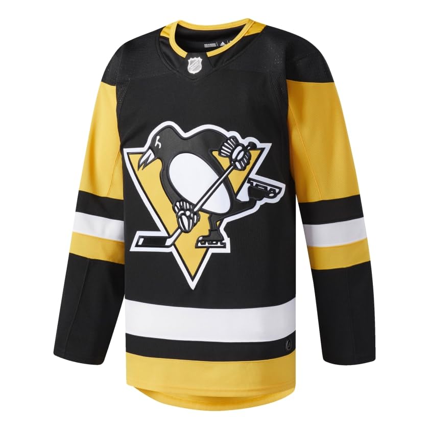 Amazon | Pittsburgh Penguins Adidas NHLメンズClimalite Authentic