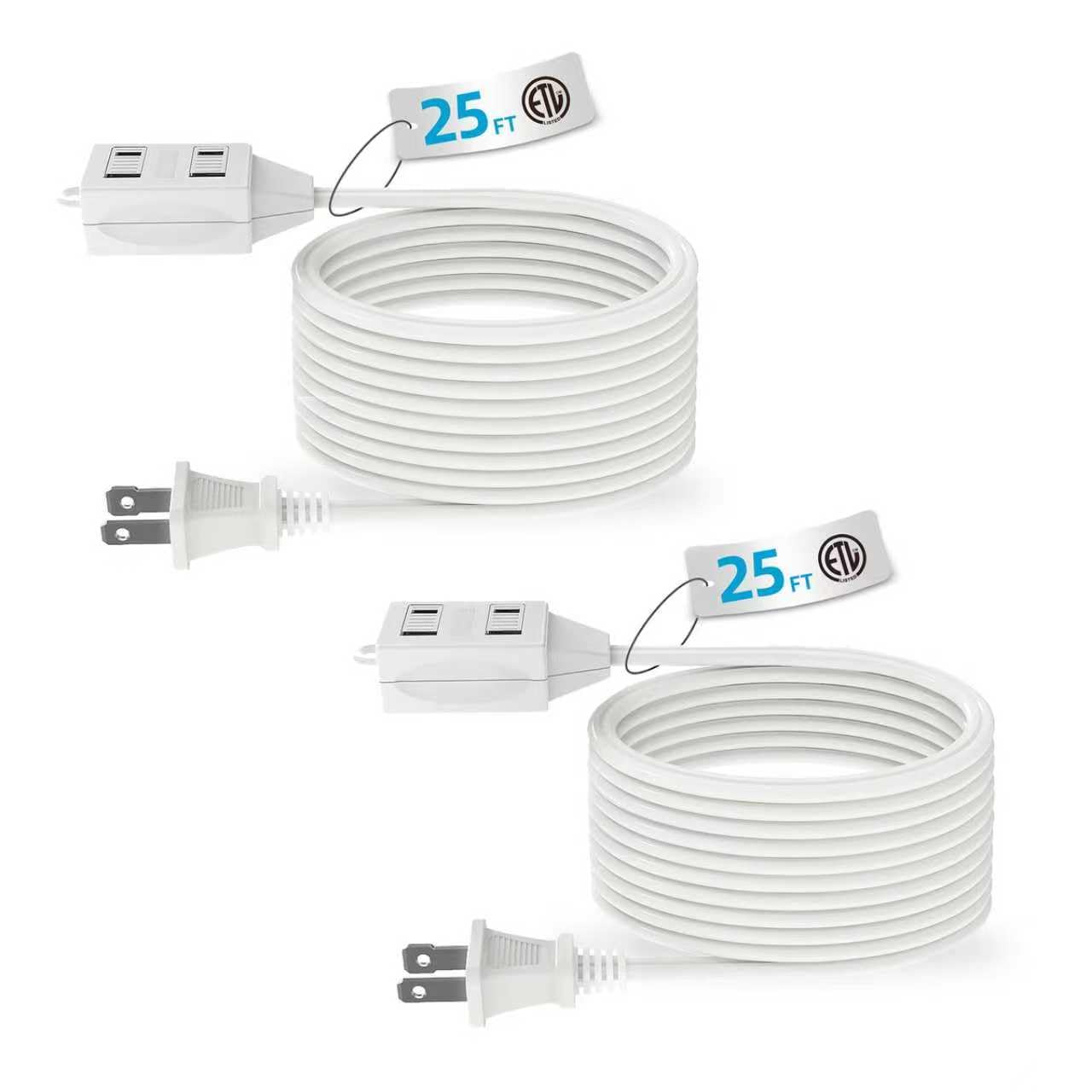 TiFFCOFiO 6ft Extension Cord - 3 Outlet -16