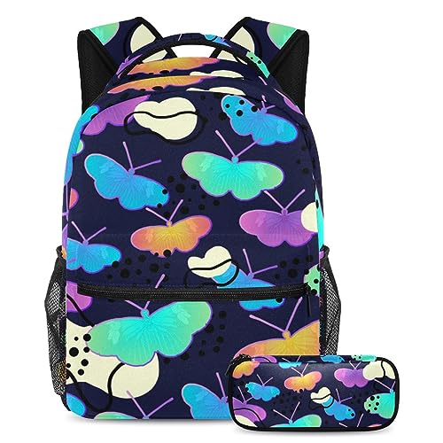 Sac à dos silhouette d'animaux multicolore robuste contre l'usure scolaire