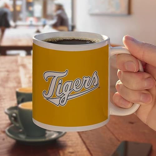 Vista 1007 de GRAPHICS & MORE Taza de café de cerámica con logotipo secundario de la Universidad Bob Jones, tazas de regalo novedosas para café, té y bebidas