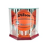 NBA Octagon Basketball Glass Display Case