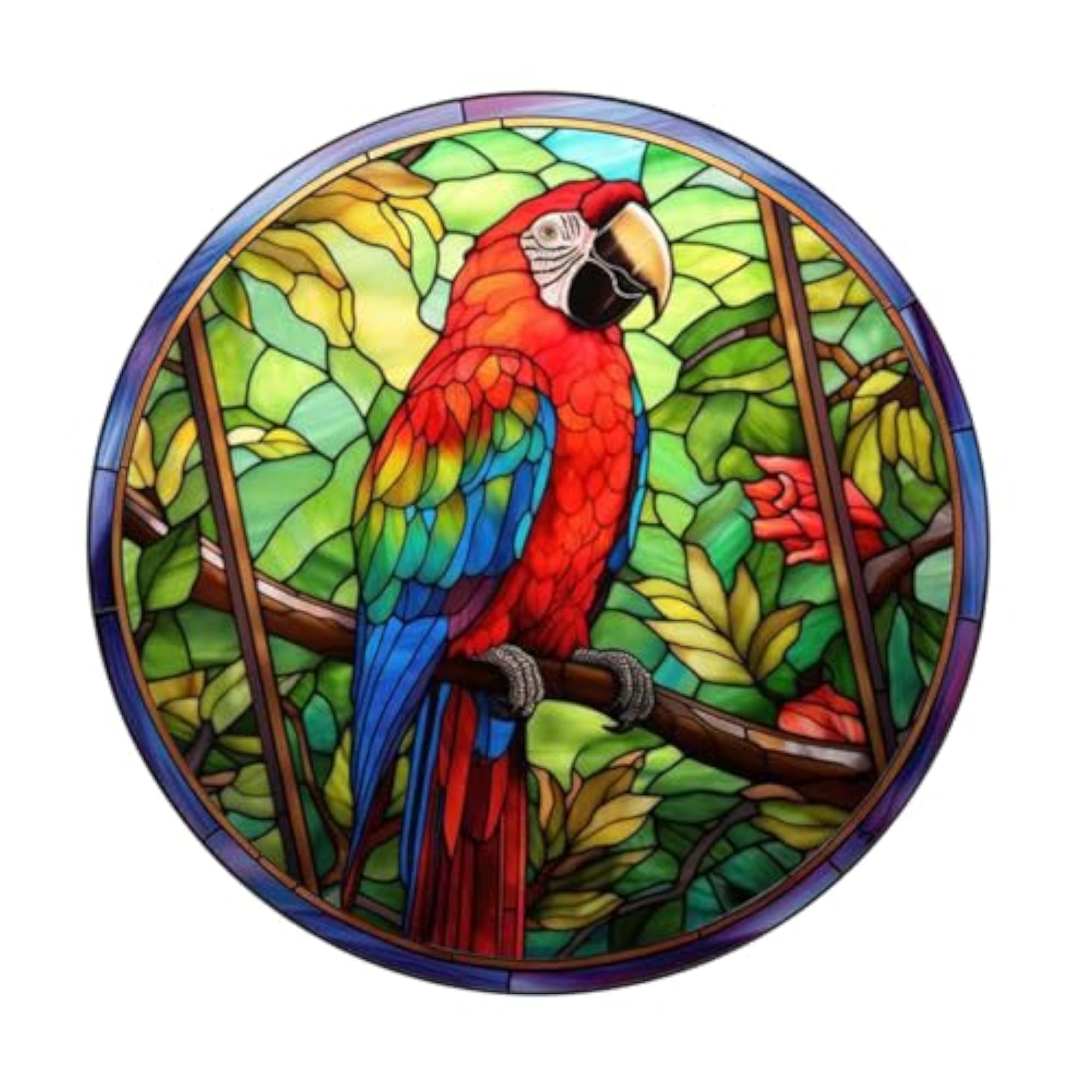 Hummingbird Glass Sticker for Home Decor