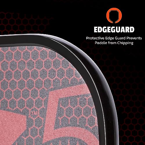 Image of Onix Graphite MOD Z5 Carbon Fiber Pickleball Paddle with Wide-Body Shape. Honeycomb Core, Graphite Face & Cushion Comfort Pickleball Paddle Grip