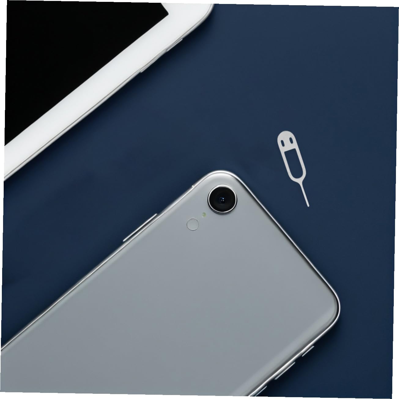 Homoyoyo 50piezas Pin De Expulsión De Tarjetas De Teléfono Móvil De Acero Inoxidable Herramienta para Pin De Sim De Extracción De Sim Útil para Extraer Tarjetas De Dispositivos