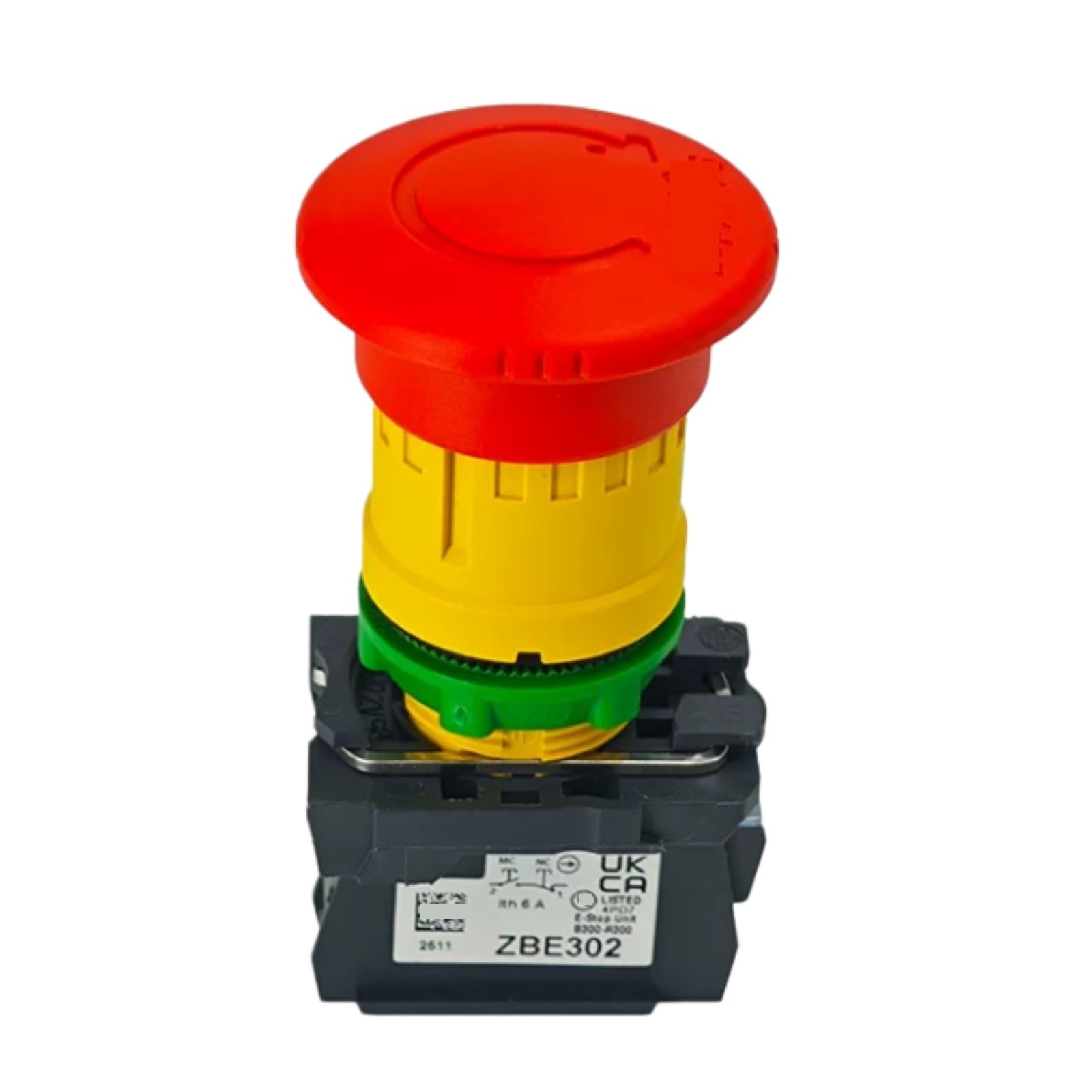 JHSLJCQS Emergency Stop Button XB5AS8446, Push Button Switch