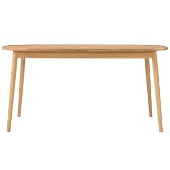 （希少）無印良品 150cm テーブル 廃盤 アイアン脚 タモ材 希少）無印良品 150cm テーブル 廃盤 アイアン脚 タモ材｜家具