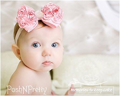 Ten Yards of 4 inches White Wired Edge Rosette Ribbon for Weddings, décor, Baby Shower