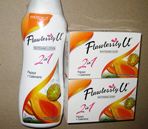 From the Makers of Maxi Peel, Extract Brand Whitening Soap & Lotion 3 Piece Set