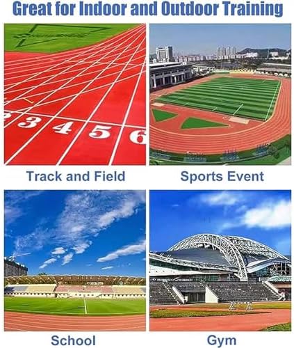 Adjustable Speed Training Hurdles for All Ages - Perfect for Obstacle Course Drills, Athletic Training, and Fitness Workouts, Enhance Agility and Performance