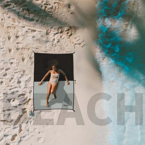 image for Frelaxy Pocket Picnic Blanket, Waterproof Sandproof Beach Mat, Compact