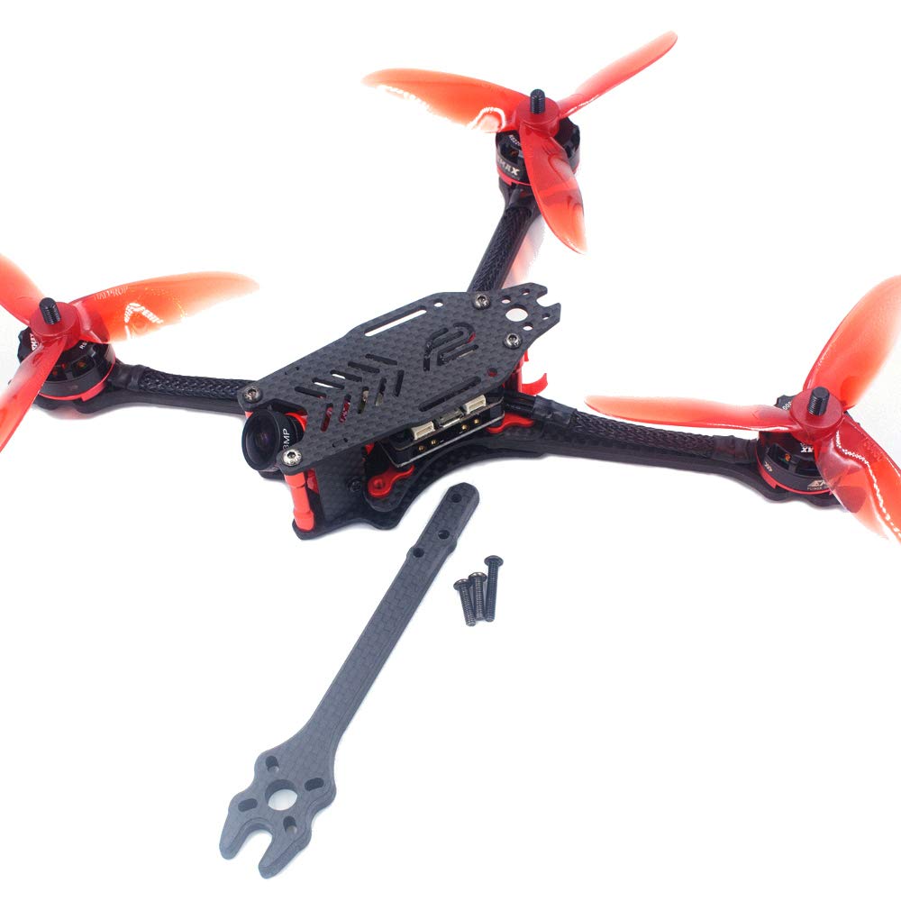 VIDOO F2 Mito GS in Fibra di Carbonio 195/220/250/275Mm Freestyle Stretch X Frame Kit per Rc FPV Racing Drone-275Mm
