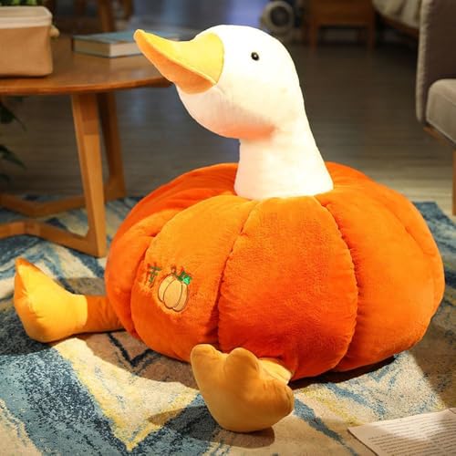 Image of Babique Pumpkin Duck Stuffed Plush Animal | Super Soft Toy | for Kids Birthday Gifts, Baby, Kids, Boys /Girls and Women (30 cm)