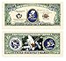American Art Classics US Navy Seabees Million Dollar Bills - Pack of 10 - Fun Gift Or Keepsake for Members of The US Navy Construction Battalion