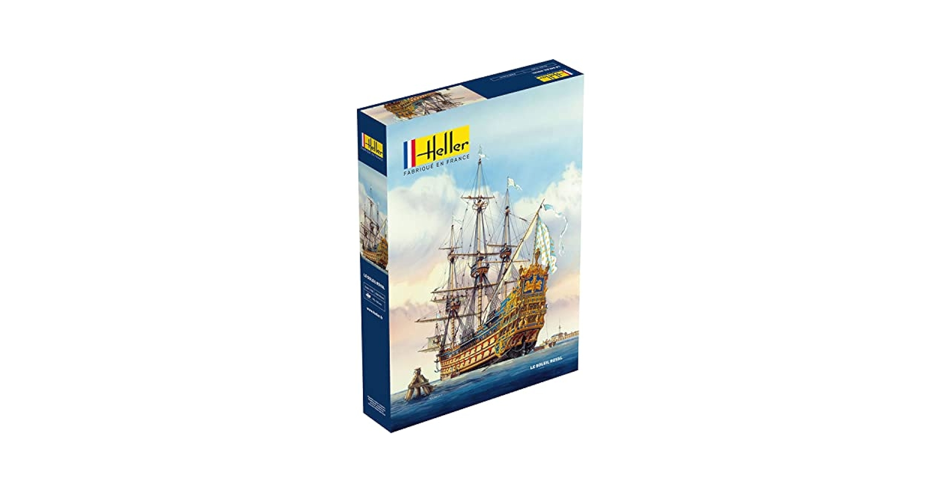 1/200 Heller エレール　船　 ボート Amazon.com: Heller Soleil Royal Boat Model Building Kit