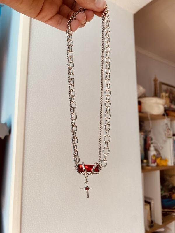 Image of Fashion Jewellery Elegant Wear Chain Pendant Necklace, Stylish Design