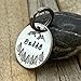 Personalized Dog or Cat Name ID Tag, Identificatio tag for Pets, Hand stamped Durable Metal Tag in aluminium or brass, Hand crafted handmade