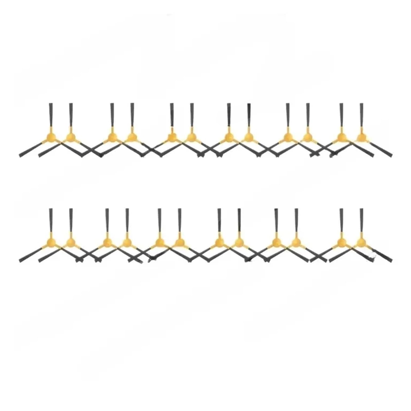Vividcrate Robot Vacuum Cleaner Parts Side Brush Replacement Accessories Vacuum Cleaner Parts Side Brush,Compatible For ABIR,R30(24PCS)