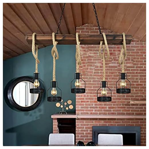 35+ Unique Pole Barn House Plans You'll Love 4 Farmhouse Pendant Lights Kitchen Island, Kitchen Light Fixtures, Rustic Dining Room Light Fixture with 5 E26 Bulb Sockets, Black Metal and Wood Beam Ceiling Pendant Light Fixtures