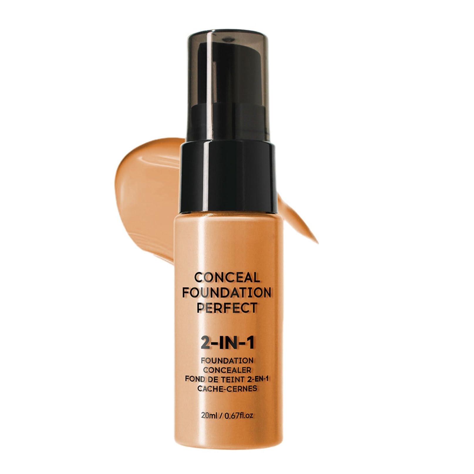 iiniim Lightweight Matte Liquid Foundation Full Coverage Waterproof Long Lasting Concealer Makeup Sweat Proof Buildable Natural Look Dark