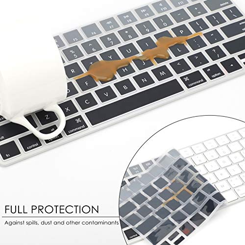 Allinside Ombre Gray Cover For Apple Magic Keyboard (Mla22Ll/A) With Us Layout #TOP4