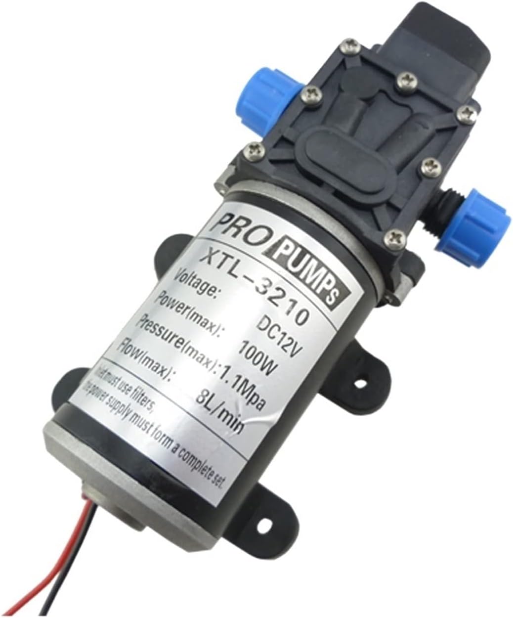 Amazon.com: Mini Power Small Pump High Pressure Diaphragm Water Pump ...