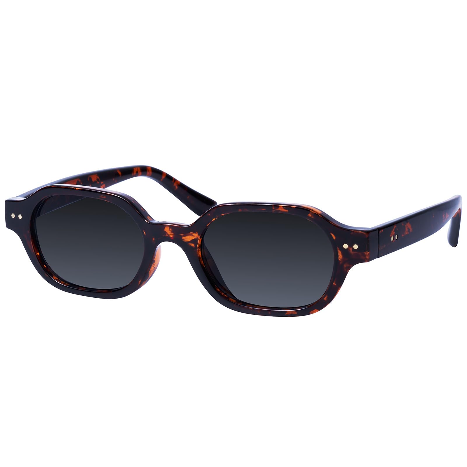 mosanana Retro Hexagon Sunglasses for Women Trendy Small 2026 MS52595