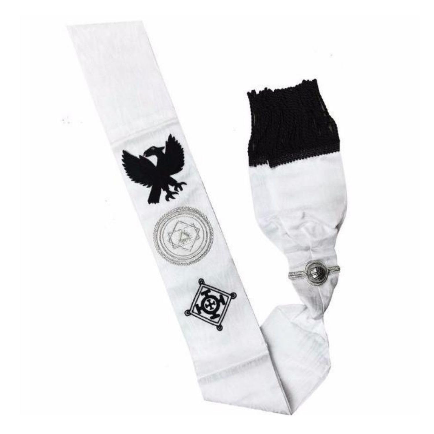 Commander Red Cross Of Constantine Sash - Handmade Embroidery, KHS KT Companion RCC Regalia