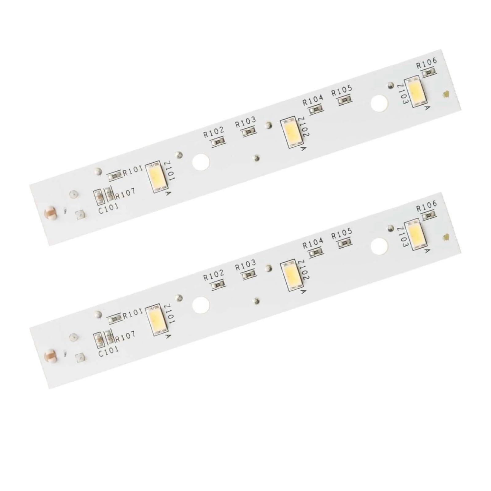 Generic 2 szt. WR55X26671 do lodówki, wodoodporna tablica świetlna LED, część DIY do wymiany żarówki w lodówce, akcesoria do lodówki