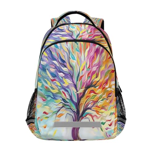 ALAZA Magic Tree Backpack for Boys Girls Students Elementary School Bag Kids Bookbag Travel Daypack